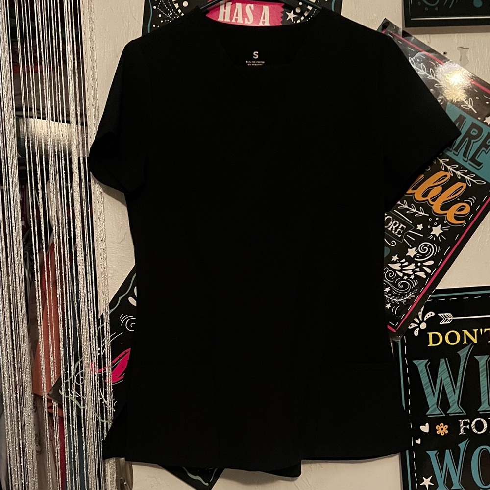 Black scrub set